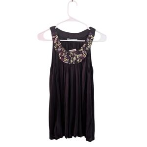 NWT Pleione Classic Black Top Size L